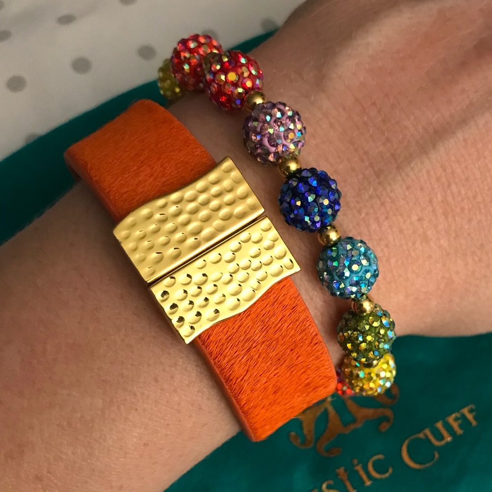 💖Rustic Cuff💖 “Haley” Calfskin Bracelet - NEW